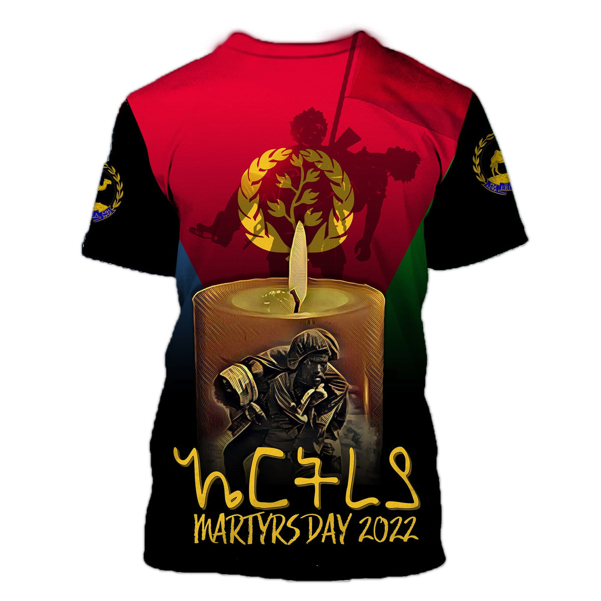 Personalised Eritrea Martyrs Day T Shirt Eternal Glory - Wonder Print Shop