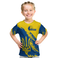 Ukraine T Shirt Slava Ukraini Grunge Style - Wonder Print Shop