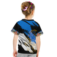Estonia Grunge Design KID T Shirt Eesti Flag - Wonder Print Shop