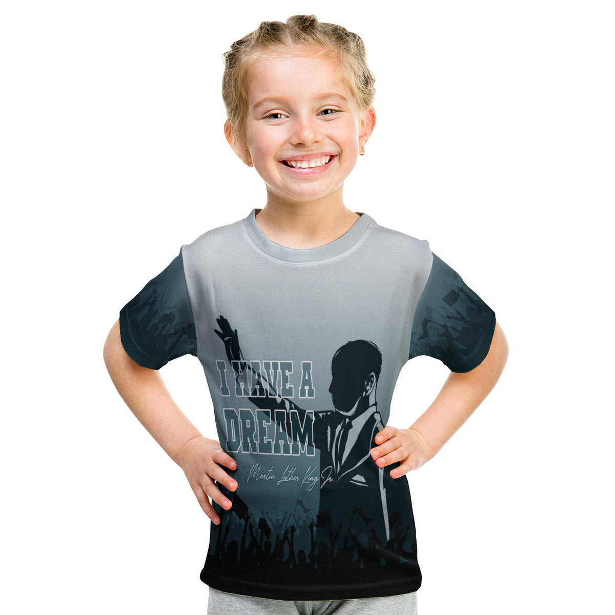 MLK Day T Shirt KID I Have A Dream - Wonder Print Shop