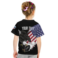 Personalised USA Rugby Sevens T Shirt The Eagles - Wonder Print Shop