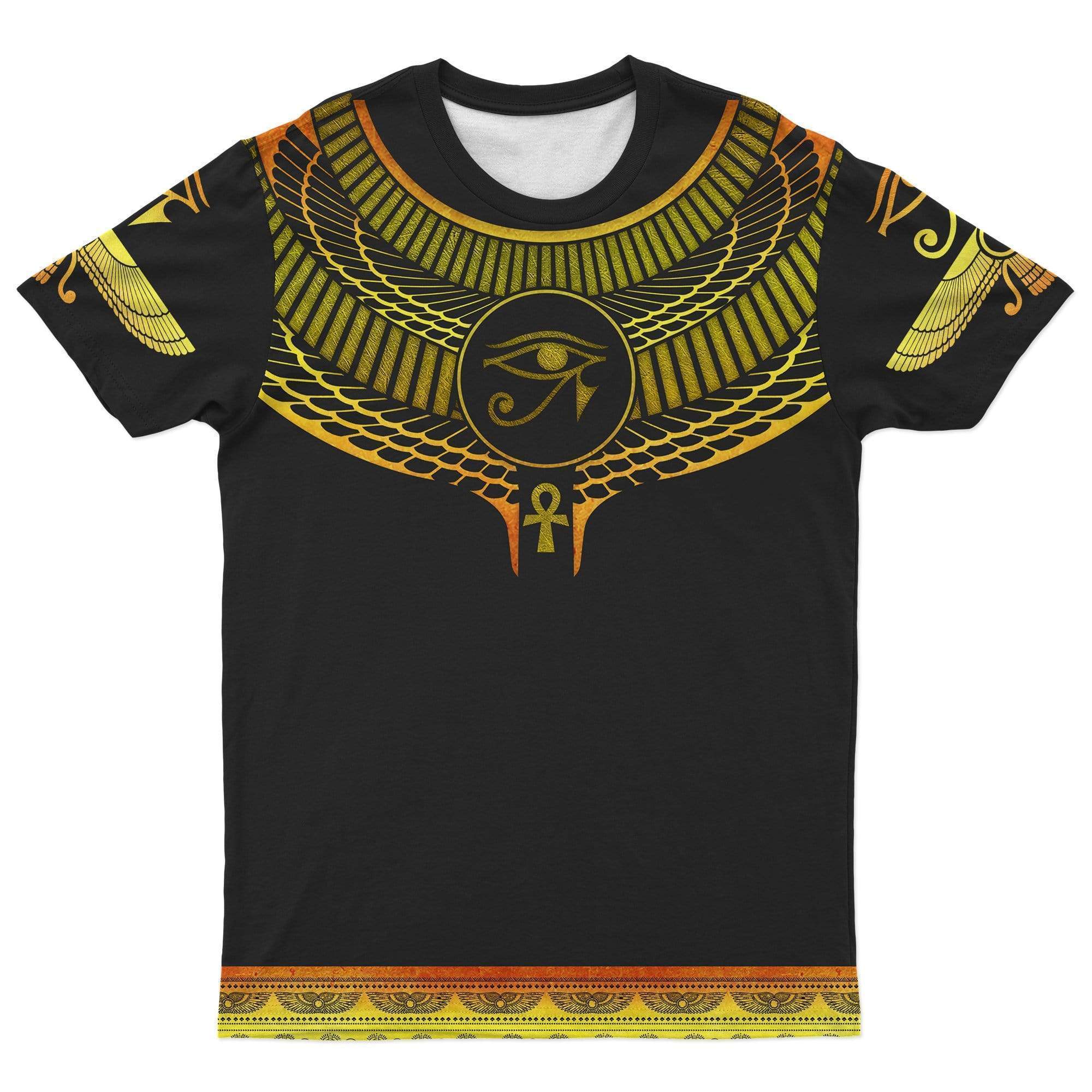 egyptian-gold-horus-african-t-shirt