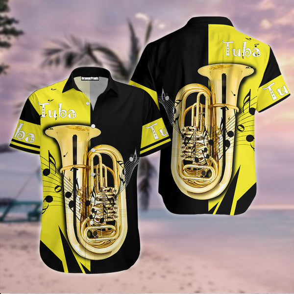 Tuba Music Hawaiian Shirt - Wonder Print Shop