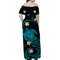 hawaii-women-off-shoulder-long-dress-hawaiian-turtle-plumeria-mixed-polynesian-turquoise-style