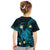 Hawaii T Shirt Hawaiian Turtle Plumeria Mixed Polynesian Turquoise Style - Wonder Print Shop