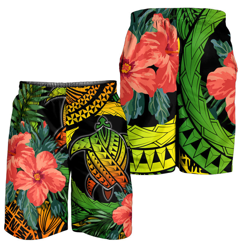 polynesian-turtle-men-short-circle-turtle-hibiscus-reggae