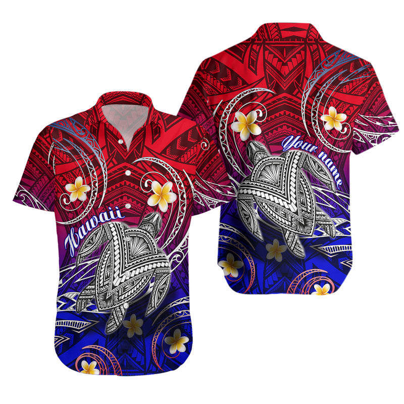 custom-personalised-hawaii-hawaiian-shirt-hawaiian-turtle-plumeria-mixed-polynesian-style-lt9
