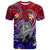 Custom Hawaii T Shirt Hawaiian Turtle Plumeria Mixed Polynesian Style - Wonder Print Shop