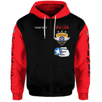 Custom Tuskegee Airmen Hoodie The Red Tails Simplified Vibes Black Red LT8 - Wonder Print Shop