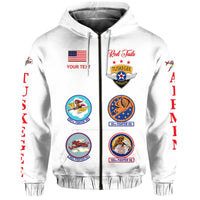 Custom Tuskegee Airmen Hoodie The White Tails Simple Style White LT8 - Wonder Print Shop