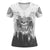 Viking Clothing Viking Odin and Raven Forest V neck T shirt RLT12 - Wonder Print Shop