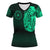 Viking Clothing Viking Odin Raven Tattoo Style Green Version V Neck T shirt RLT12 - Wonder Print Shop