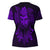 Viking Clothing Viking Odin Raven Tattoo Style Purple Version V Neck T shirt RLT12 - Wonder Print Shop