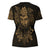 Viking Clothing Viking Odin Raven Tattoo Style Gold Version V Neck T shirt RLT12 - Wonder Print Shop