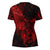 Viking Clothing Viking Odin Tattoo Red Version V Neck T shirt RLT12 - Wonder Print Shop