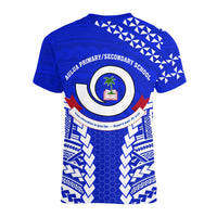 Aulua Primary/Secondary School V neck T Shirt Ver.02 LT13 - Wonder Print Shop