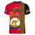 Eritrea V-Neck T Shirt African Pattern Happy Independence Day Version Black - Wonder Print Shop