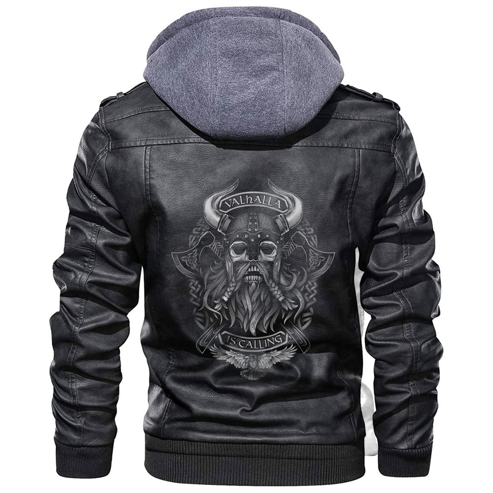 Viking Jacket Valhalla Is Calling Leather Jacket RLT12 - Wonder Print Shop