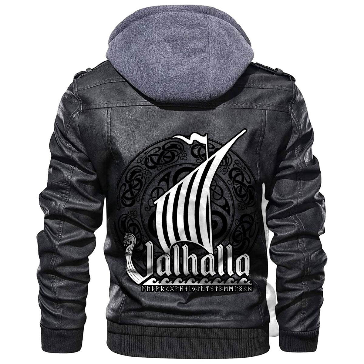 Viking Valhalla Preya Leather Jacket RLT12 - Wonder Print Shop