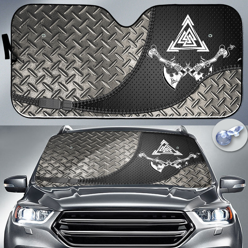 viking-auto-sun-shades-valknut-two-axes-auto-sun-shades
