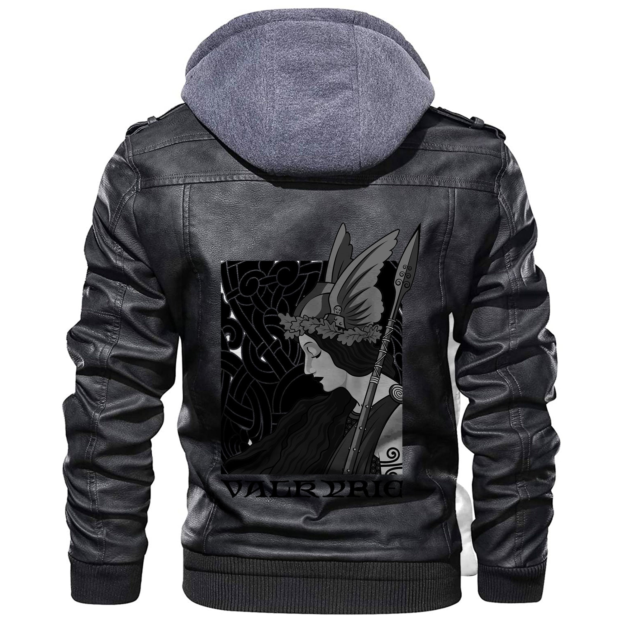 Viking Valkyrie Leather Jacket RLT12 - Wonder Print Shop