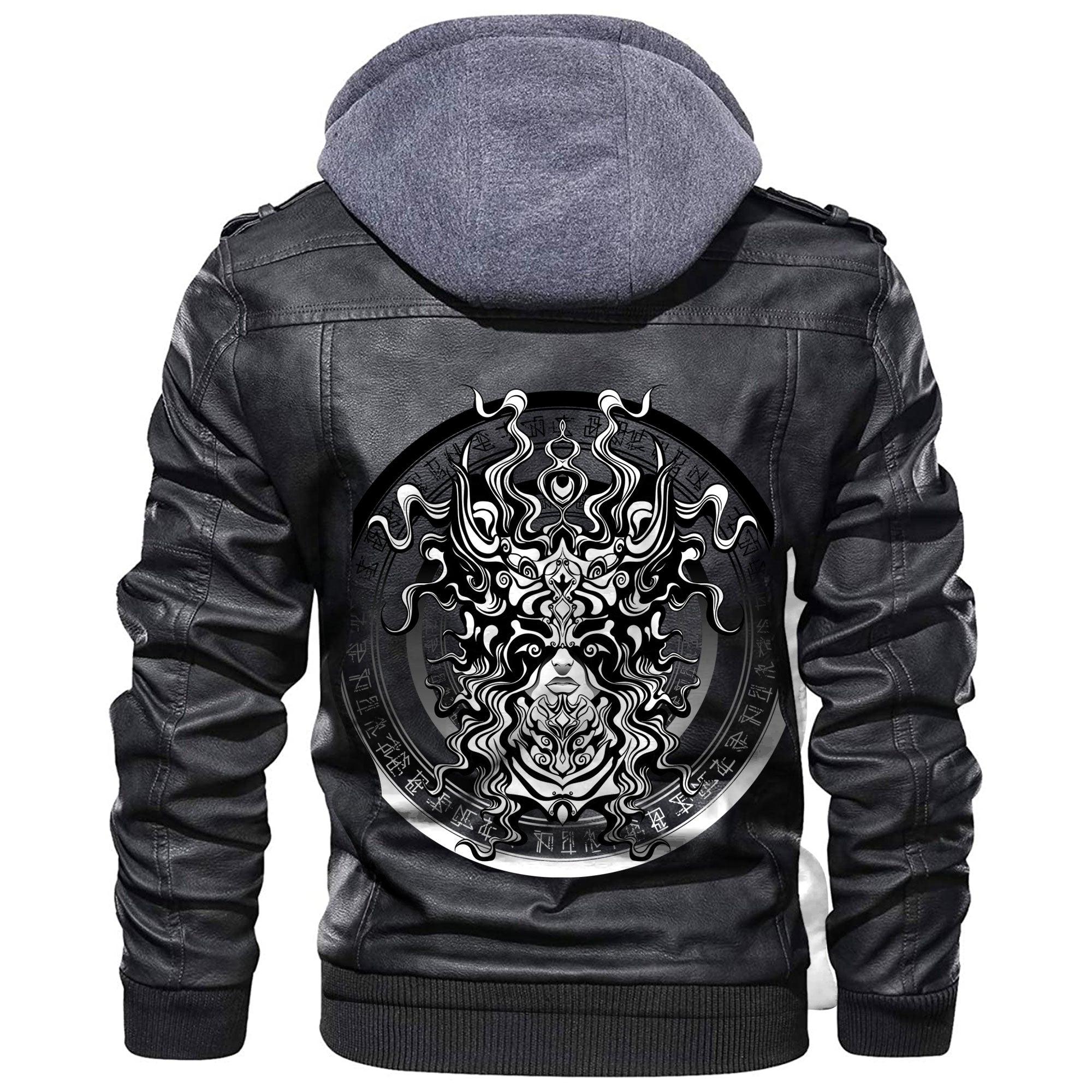 Viking Valkyrie Leather Jacket RLT12 - Wonder Print Shop