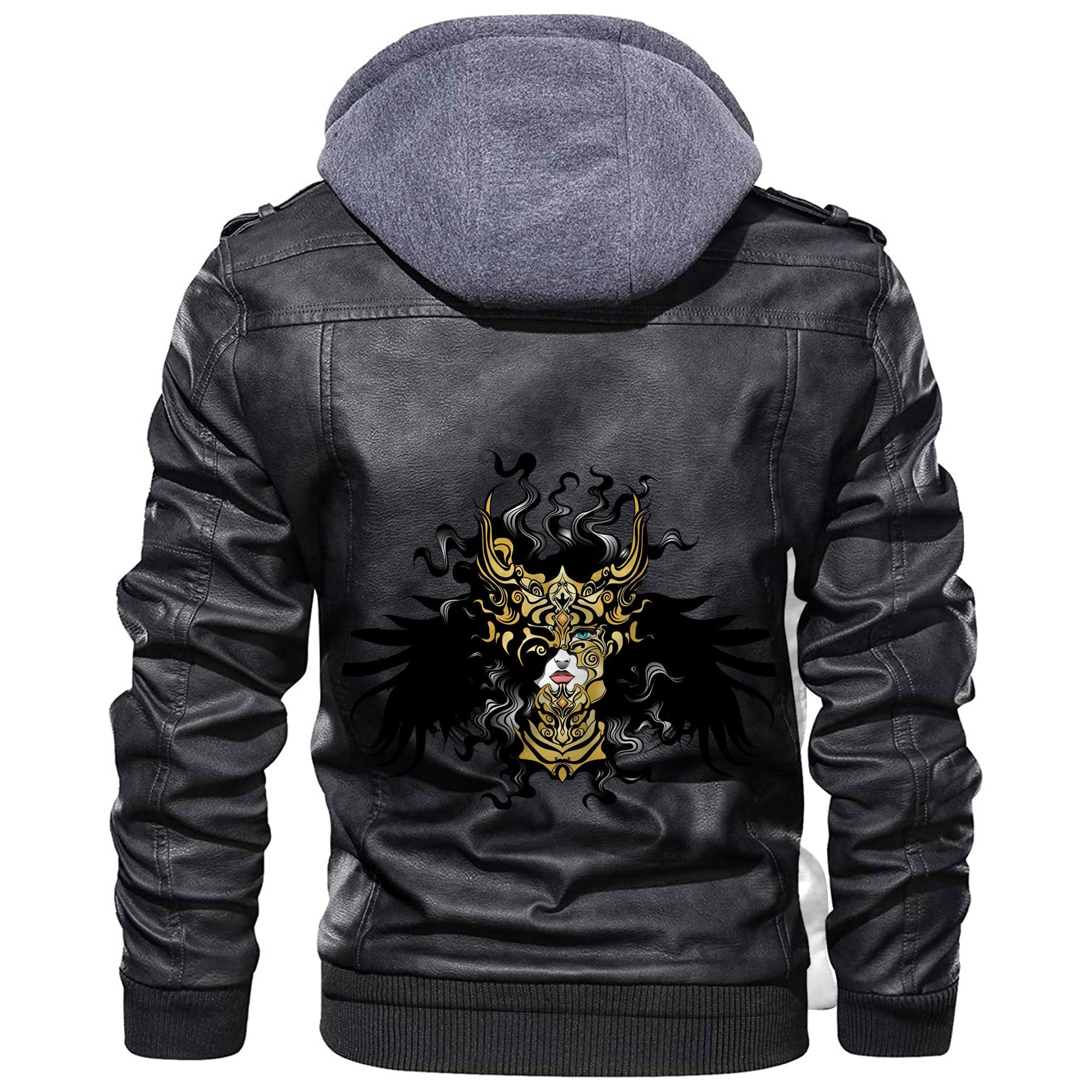 Viking Valkyrie Leather Jacket RLT12 - Wonder Print Shop