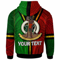 Vanuatu Hoodie Custom Vanuatu Flag Style Hoodie LT10 - Wonder Print Shop