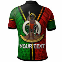 Vanuatu Polo Shirt Custom Vanuatu Flag Style Polo Shirt LT10 - Wonder Print Shop