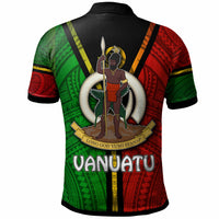 Vanuatu Polo Shirt Custom Vanuatu Flag Style Polo Shirt LT10 - Wonder Print Shop