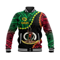Vanuatu Baseball Jacket Basic Coat Of Arms LT9 - Wonder Print Shop