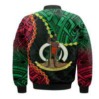 Vanuatu Bomber Jacket Basic Coat Of Arms LT9 - Wonder Print Shop