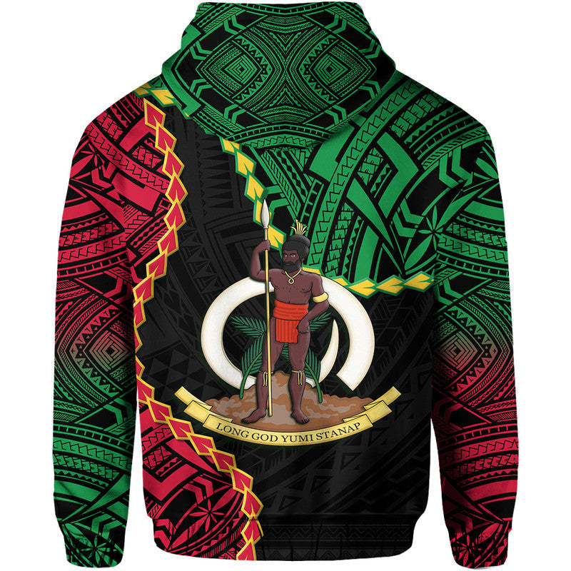 Vanuatu Hoodie Basic Coat Of Arms - Wonder Print Shop