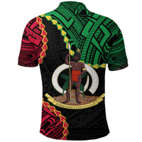 Vanuatu Polo Shirt Basic Coat Of Arms - Wonder Print Shop