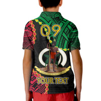 Custom Vanuatu Polo Shirt Basic Coat Of Arms - Wonder Print Shop