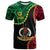 Custom Vanuatu T Shirt Basic Coat Of Arms - Wonder Print Shop