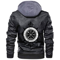 Viking Vegvisir Leather Jacket RLT12 - Wonder Print Shop