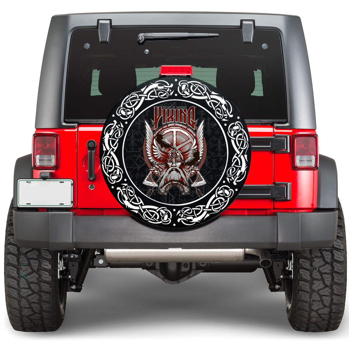 Viking Victory Or Valhalla Viking Spare Tire Cover RLT12 - Wonder Print Shop