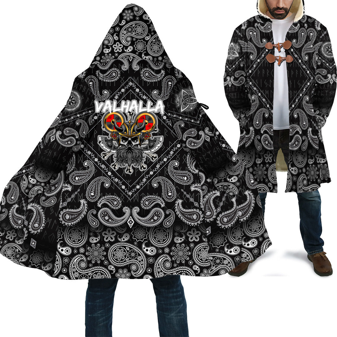 viking-cloak-viking-valhallwarrior-with-bandana-paisley-style
