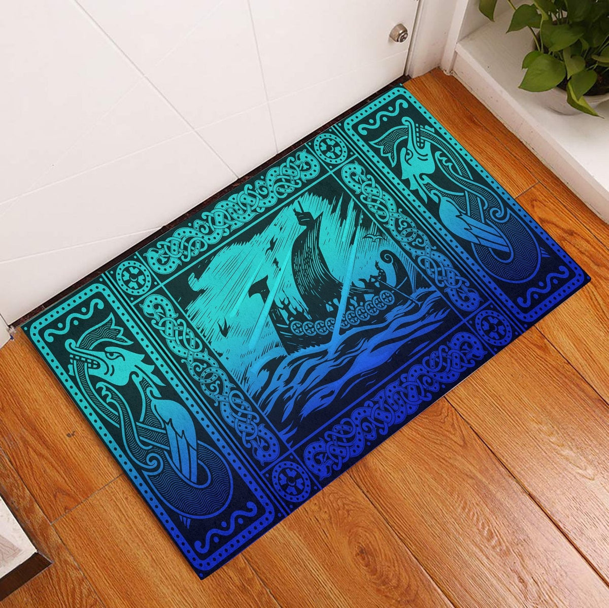 viking-doormat-rubber-base-doormat-celtic-drakkar-special-blue