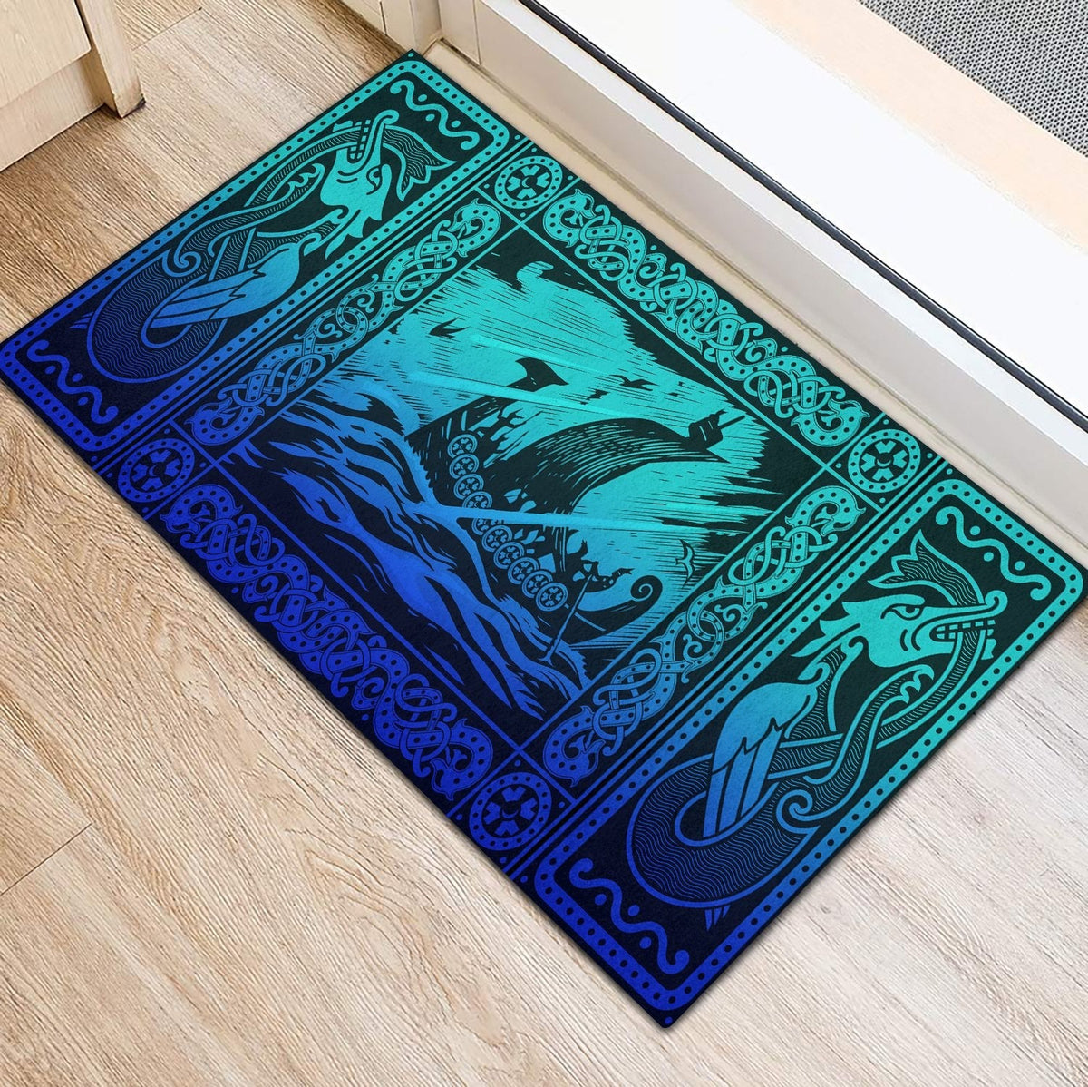 viking-doormat-rubber-base-doormat-celtic-drakkar-special-blue