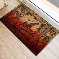 viking-doormat-rubber-base-doormat-celtic-drakkar-special-orange