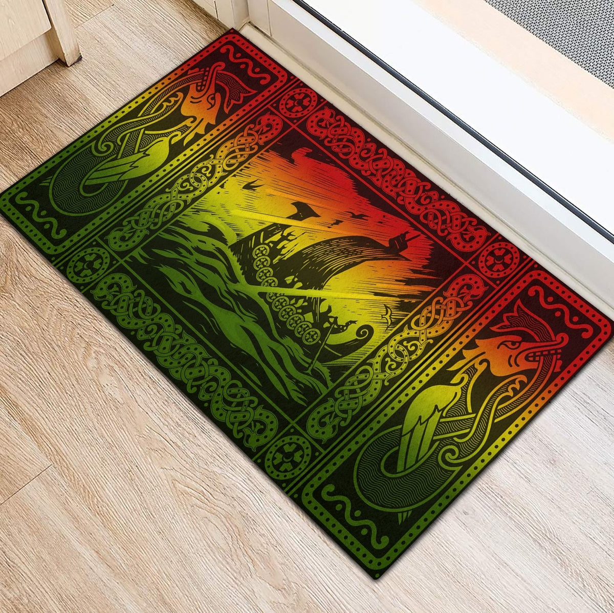 viking-doormat-rubber-base-doormat-celtic-drakkar-special-reggae