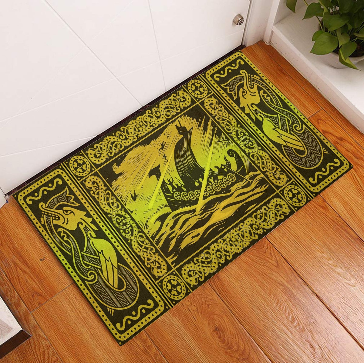 viking-doormat-rubber-base-doormat-celtic-drakkar-special-yellow