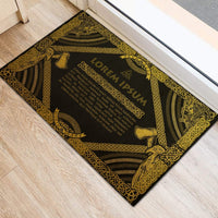 viking-doormat-rubber-base-doormat-celtic-northern-mythology-golden
