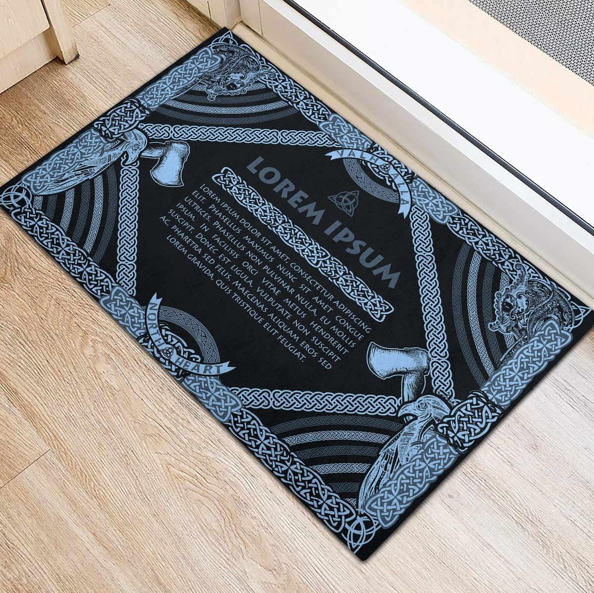 viking-doormat-rubber-base-doormat-celtic-northern-mythology-pastel