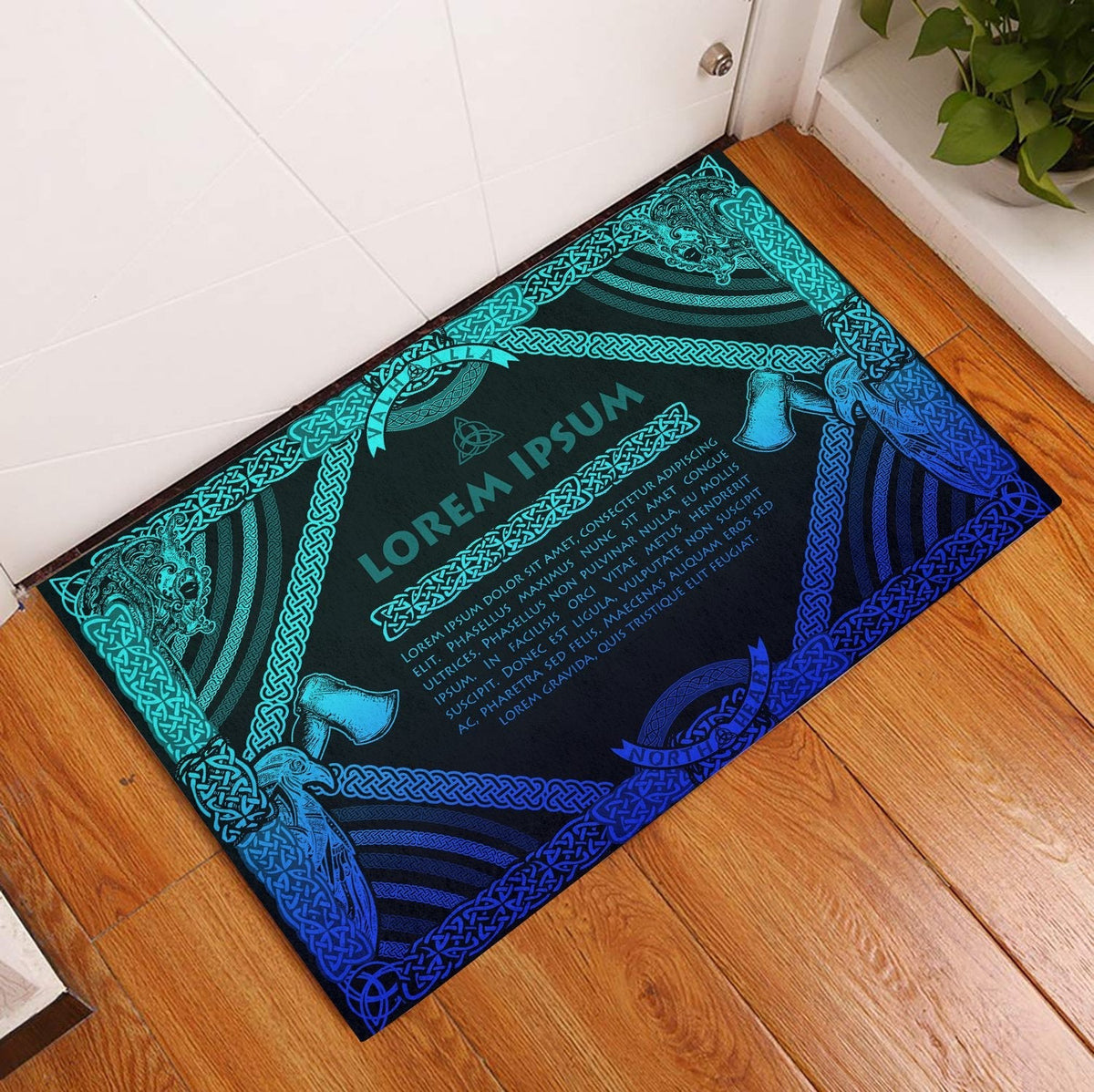 viking-doormat-rubber-base-doormat-celtic-northern-mythology-special-blue