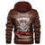 Viking Jacket Viking Die Strong In Battle Leather Jacket RLT12 - Wonder Print Shop