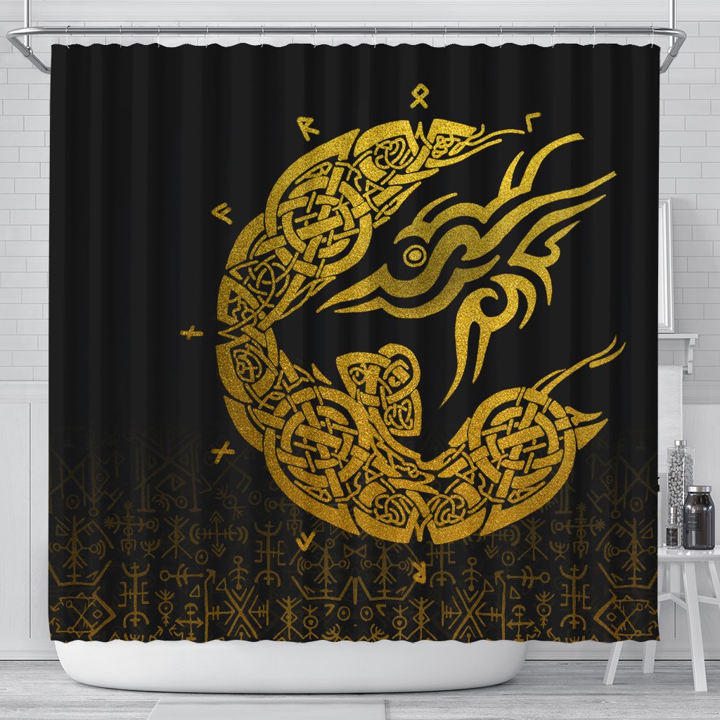 viking-shower-curtain-fenrir-golden