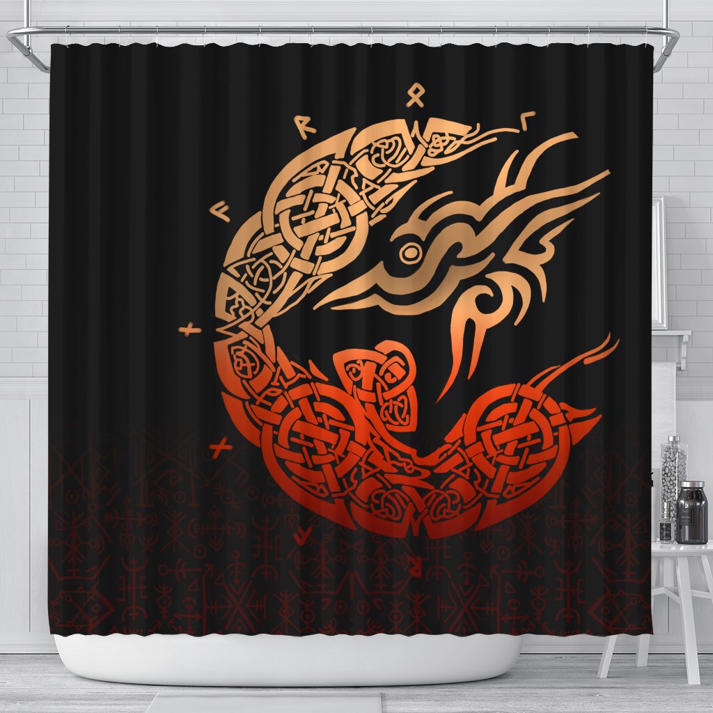 viking-shower-curtain-fenrir-special-orange